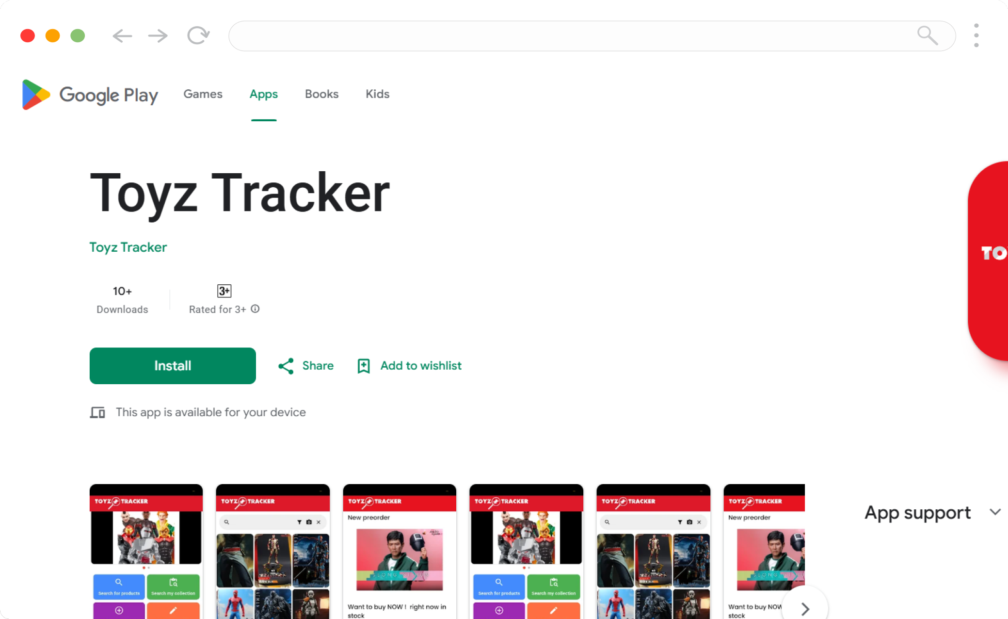 Toyz Tracker S